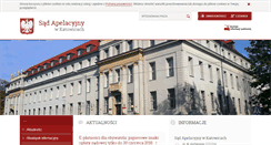 Desktop Screenshot of katowice.sa.gov.pl