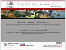 Tablet Screenshot of cadellps.sa.edu.au