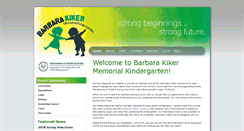 Desktop Screenshot of barbarakgn.sa.edu.au