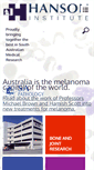 Mobile Screenshot of hansoninstitute.sa.gov.au