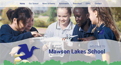 Desktop Screenshot of mawsonlakes.sa.edu.au