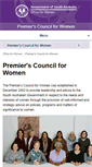 Mobile Screenshot of pcw.officeforwomen.sa.gov.au