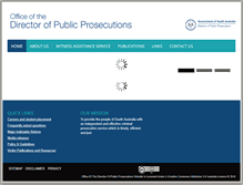 Tablet Screenshot of dpp.sa.gov.au