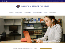 Tablet Screenshot of muirden.sa.edu.au