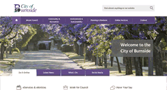 Desktop Screenshot of burnside.sa.gov.au