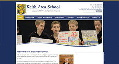 Desktop Screenshot of keithas.sa.edu.au
