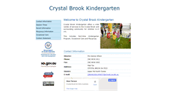 Desktop Screenshot of crystalkgn.sa.edu.au