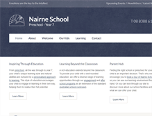 Tablet Screenshot of nairneps.sa.edu.au