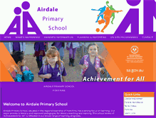 Tablet Screenshot of airdaleps.sa.edu.au