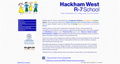 Desktop Screenshot of hackwestr7.sa.edu.au