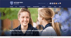 Desktop Screenshot of mitchamgirlshs.sa.edu.au