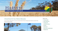 Desktop Screenshot of harvest.sa.edu.au