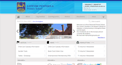 Desktop Screenshot of lefevreps.sa.edu.au