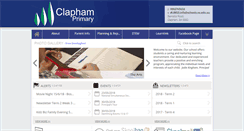 Desktop Screenshot of claphamps.sa.edu.au