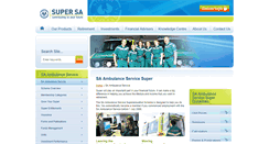 Desktop Screenshot of ambsuper.sa.gov.au