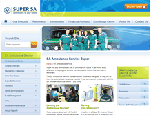 Tablet Screenshot of ambsuper.sa.gov.au