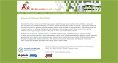 Desktop Screenshot of mcparkr7.sa.edu.au