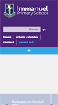 Mobile Screenshot of immanuelps.sa.edu.au