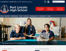 Tablet Screenshot of plhs.sa.edu.au