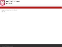 Tablet Screenshot of lodz.sa.gov.pl