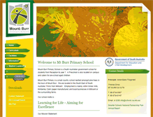 Tablet Screenshot of mtburrps.sa.edu.au