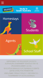 Mobile Screenshot of internationalstudents.sa.edu.au