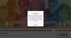 Desktop Screenshot of childrensa.sa.gov.au