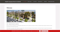 Desktop Screenshot of elsa.sa.edu.au