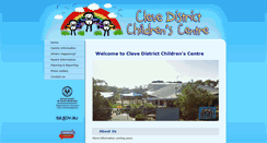 Desktop Screenshot of clevedistrictcc.sa.edu.au