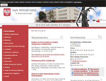 Tablet Screenshot of bialystok.sa.gov.pl