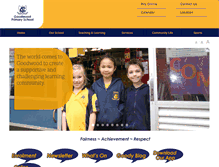 Tablet Screenshot of goodwoodps.sa.edu.au
