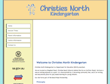 Tablet Screenshot of christiesnkgn.sa.edu.au