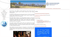 Desktop Screenshot of mhc.sa.edu.au