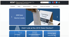 Desktop Screenshot of ecsa.sa.gov.au
