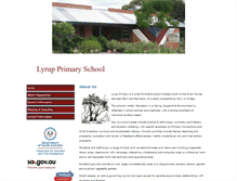 Tablet Screenshot of lyrupps.sa.edu.au