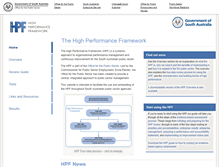 Tablet Screenshot of hpf.sa.gov.au