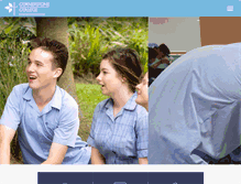 Tablet Screenshot of cornerstone.sa.edu.au