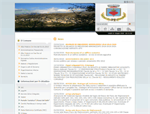 Tablet Screenshot of comune.corletomonforte.sa.gov.it