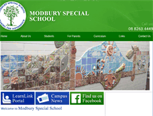 Tablet Screenshot of modburyss.sa.edu.au