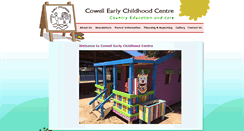 Desktop Screenshot of cowellecc.sa.edu.au