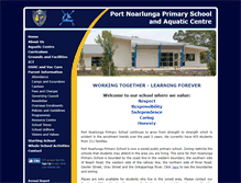 Tablet Screenshot of portnoarps.sa.edu.au