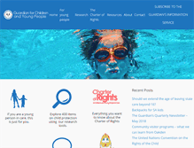 Tablet Screenshot of gcyp.sa.gov.au