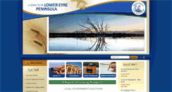 Desktop Screenshot of lowereyrepeninsula.sa.gov.au