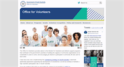 Desktop Screenshot of ofv.sa.gov.au
