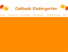 Tablet Screenshot of oakbankgn.sa.edu.au