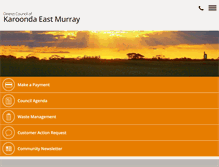 Tablet Screenshot of dckem.sa.gov.au