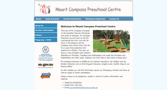 Desktop Screenshot of mtcompasspre.sa.edu.au