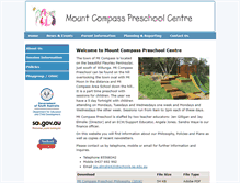 Tablet Screenshot of mtcompasspre.sa.edu.au