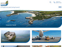 Tablet Screenshot of dcgrant.sa.gov.au